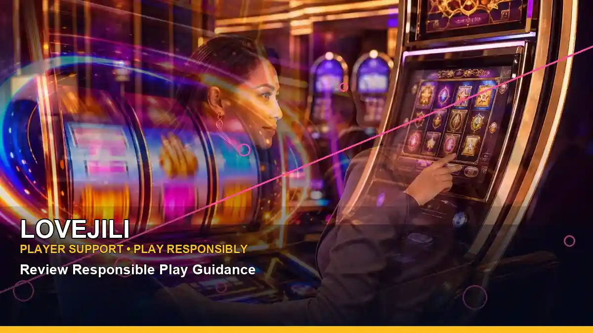 LOVEJILI high-energy party online slot games shown in a layered collage for Philippine players aged 21+